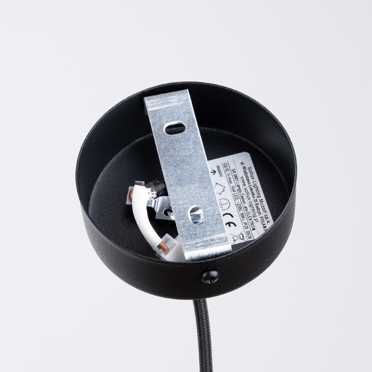 Hanglamp ELECTRA zwart beton