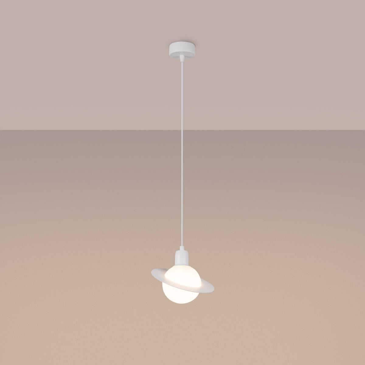 Hanglamp HYPERION 1 wit