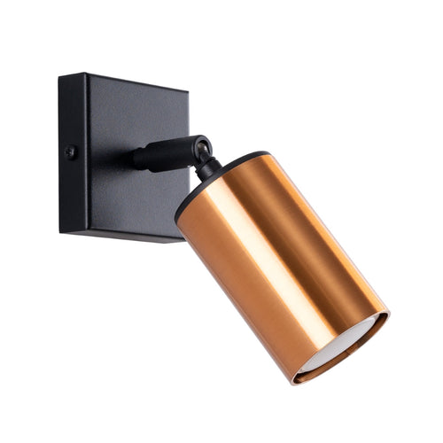 Wandlamp WINX zwart/koper