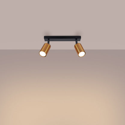 Plafondlamp WINX 2 zwart/co
