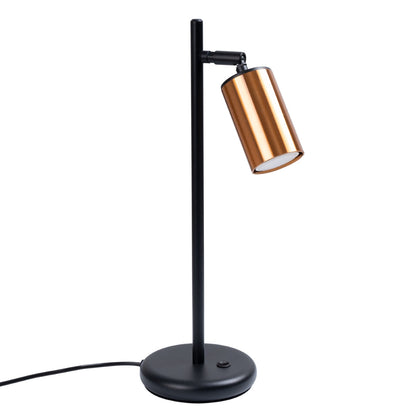 Tafellamp WINX zwart/cooper