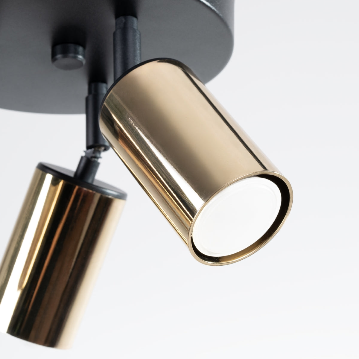 Plafondlamp WINX 3P zwart/goud