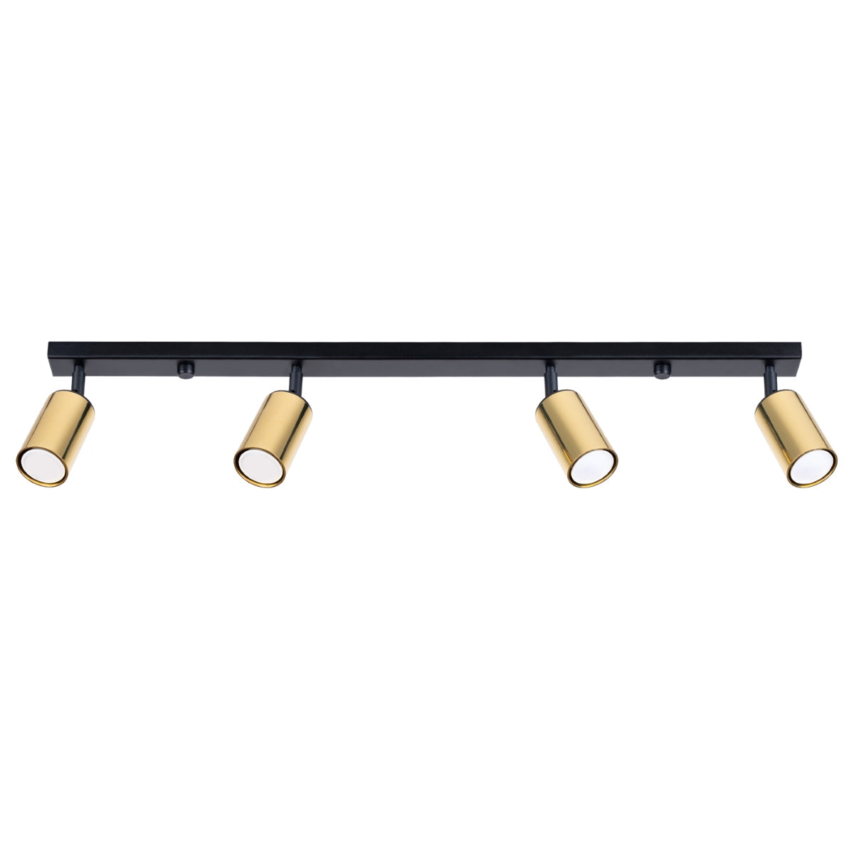 Plafondlamp WINX 4L zwart/goud