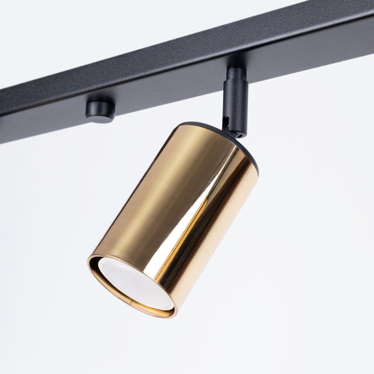 Plafondlamp WINX 6L zwart/goud