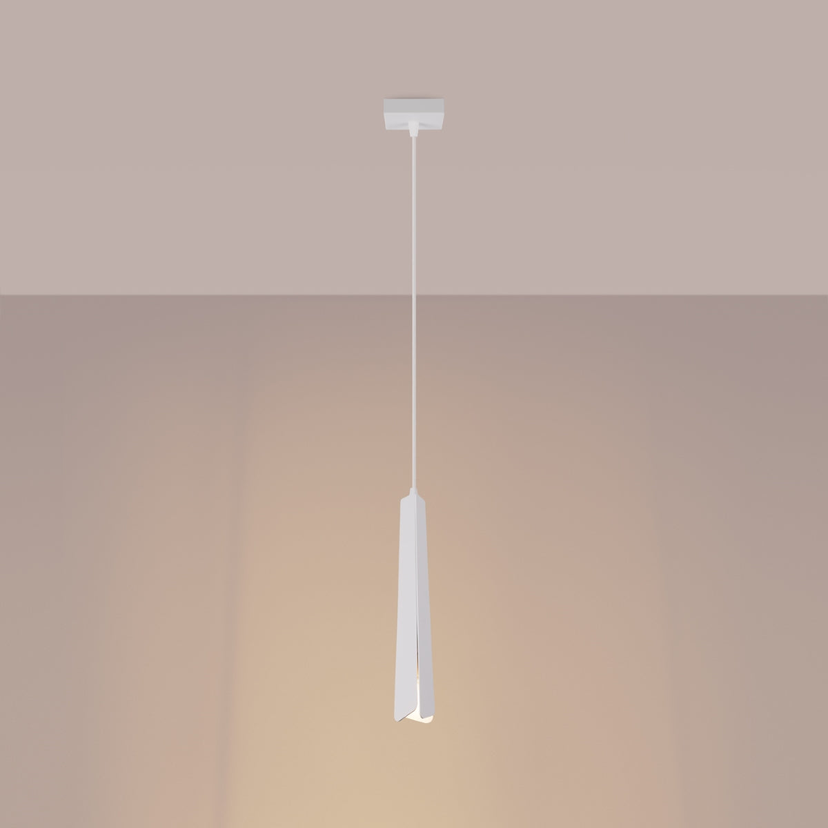 Hanglamp PRYSM 1 wit