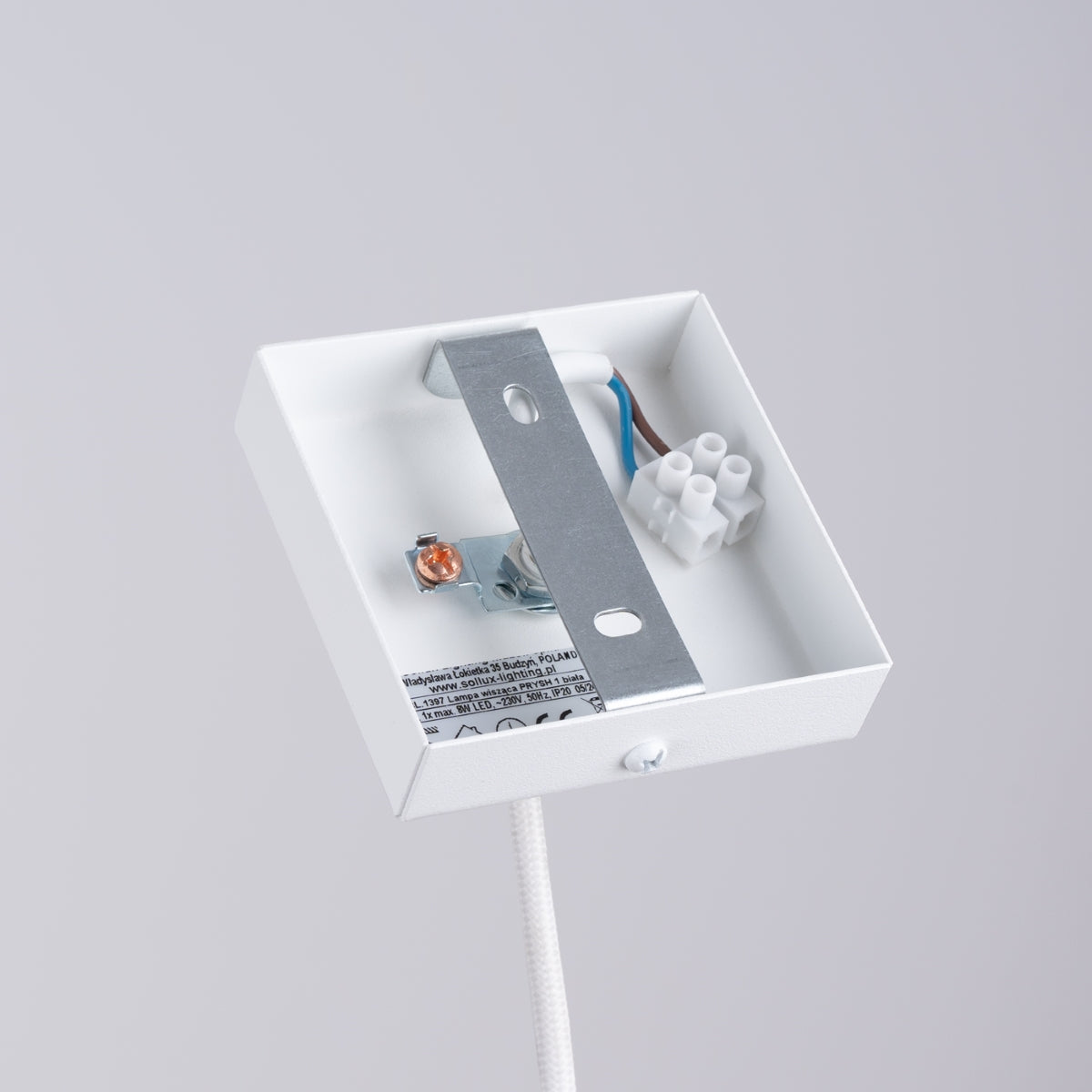 Hanglamp PRYSM 1 wit