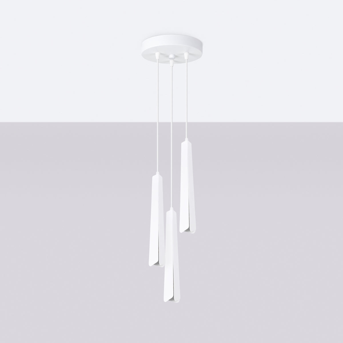 Hanglamp PRYSM 3P wit