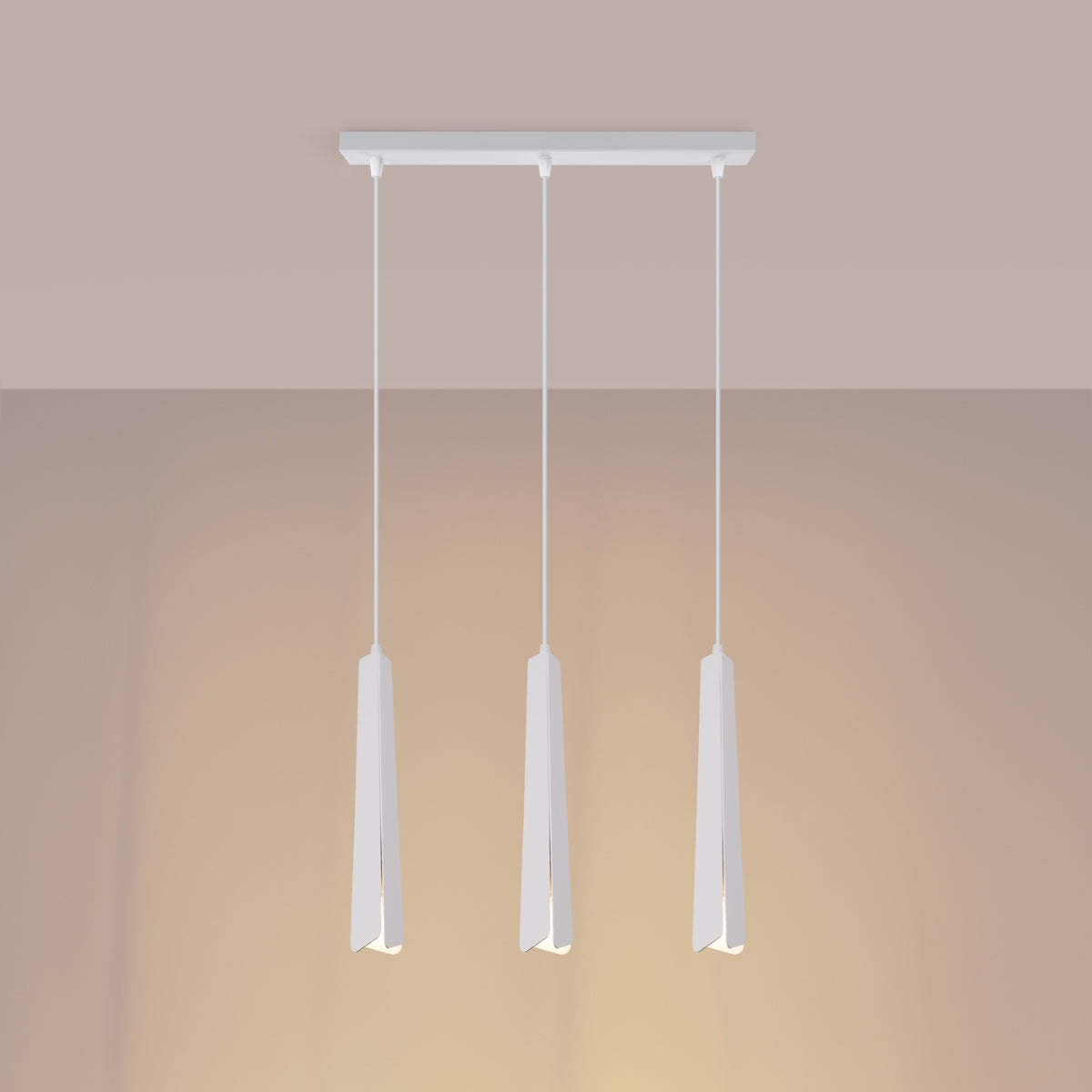 Hanglamp PRYSM 3L wit