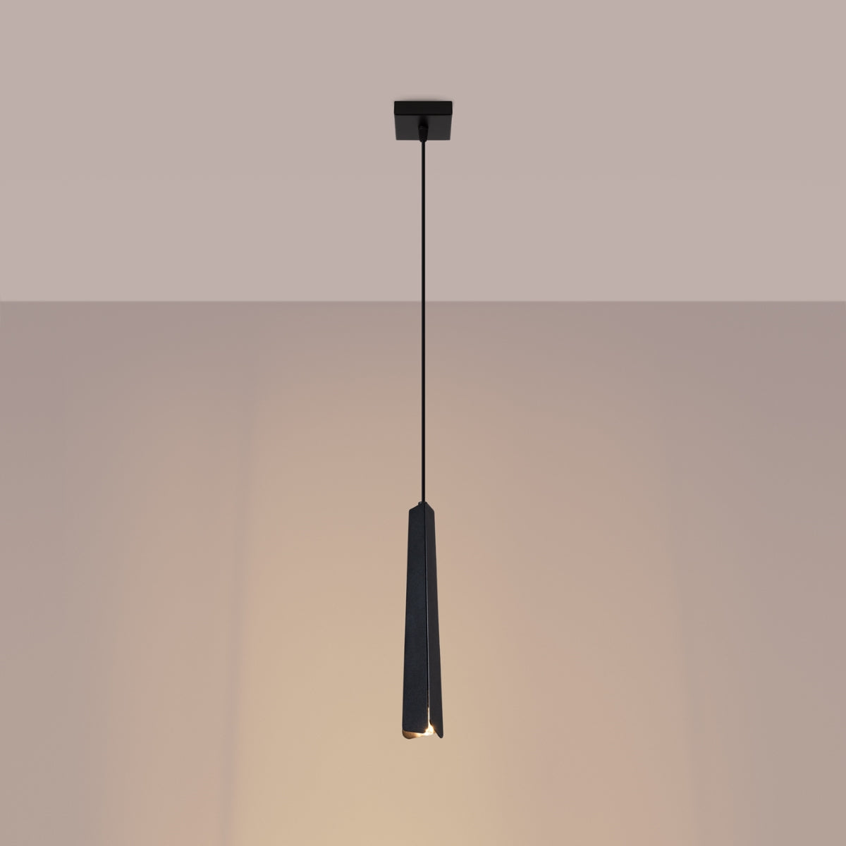 Hanglamp PRYSM 1 zwart