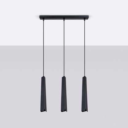 Hanglamp PRYSM 3L zwart