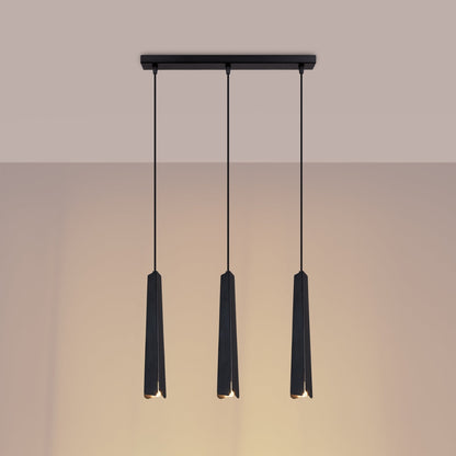 Hanglamp PRYSM 3L zwart