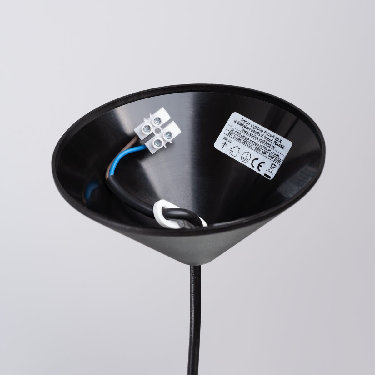 Hanglamp NOVA 40 zwart