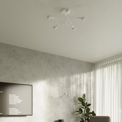 Wandlamp LOOP wit