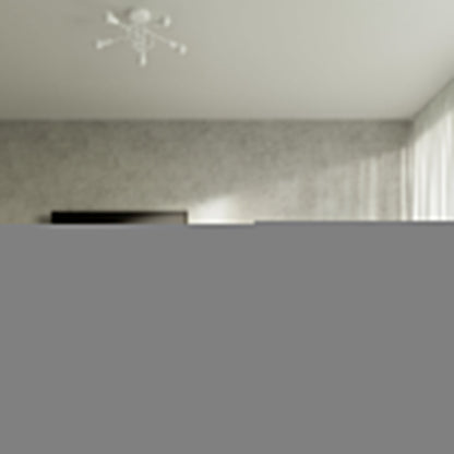 Witte loft Kroonluchter SUPEL 5