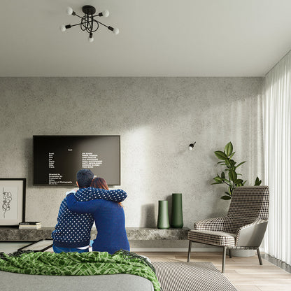 Zwarte loft Kroonluchter SUPEL 3