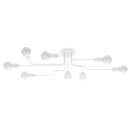 Modieuze witte Kroonluchter VECTOR 8