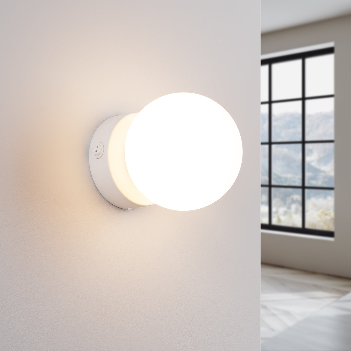 Wandlamp YOLI 1 wit