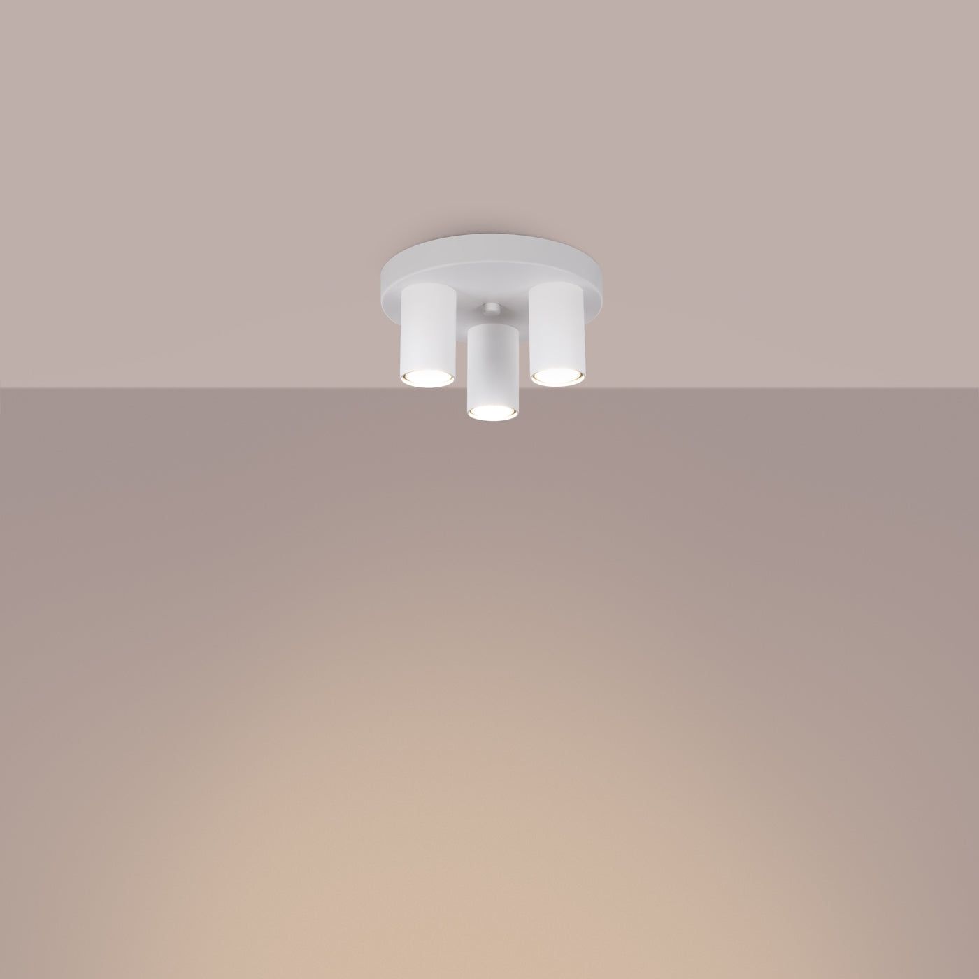 Plafondlamp LAGOS 3P wit