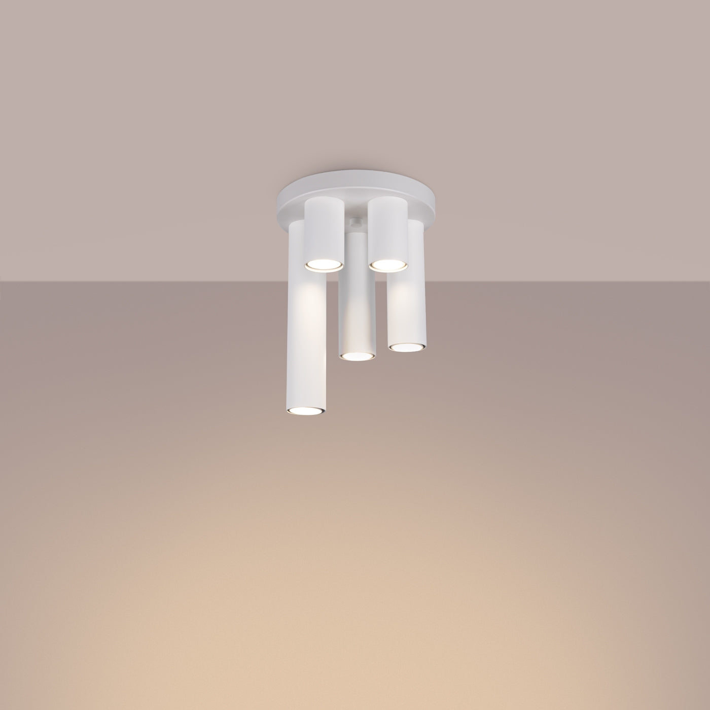 Plafondlamp LAGOS 5P wit