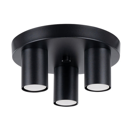 Plafondlamp LAGOS 3P zwart
