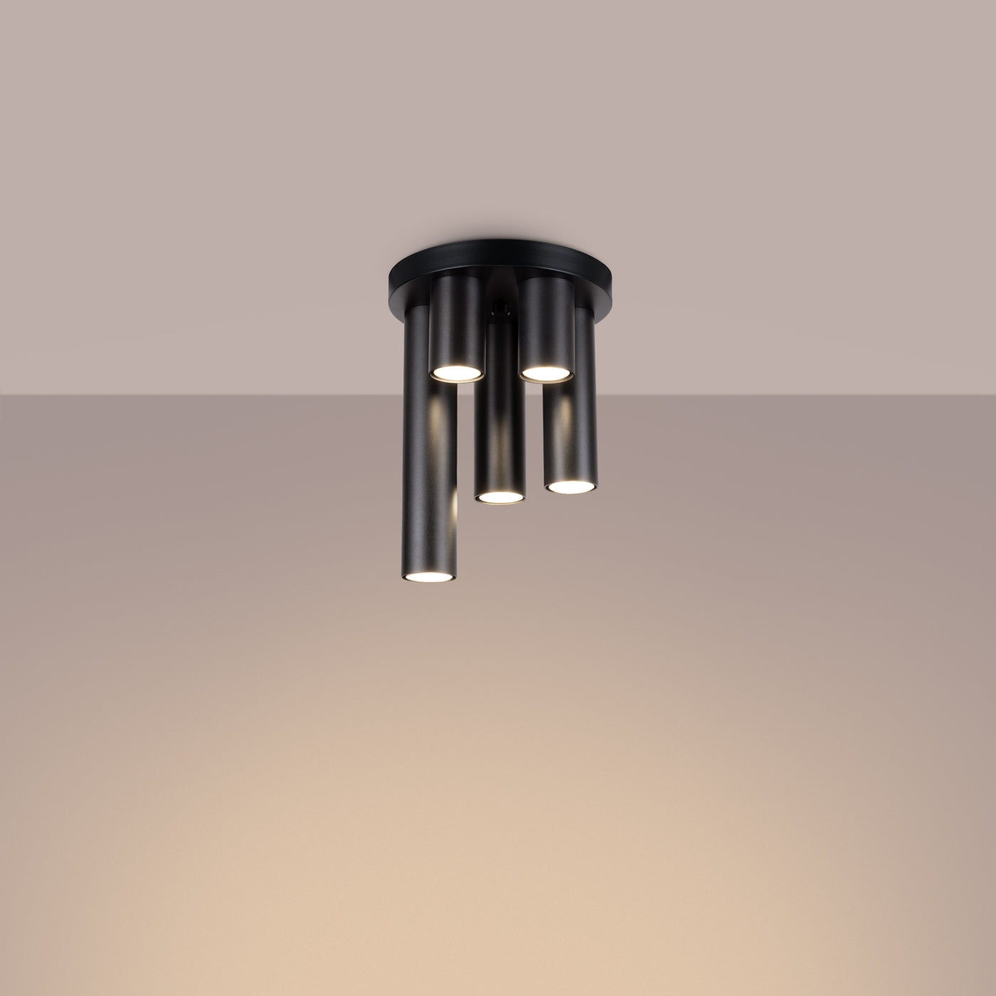 Eenvoudige Plafondlamp LAGOS 5P wit