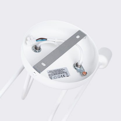 Industriële witte Kroonluchter LOOP 2