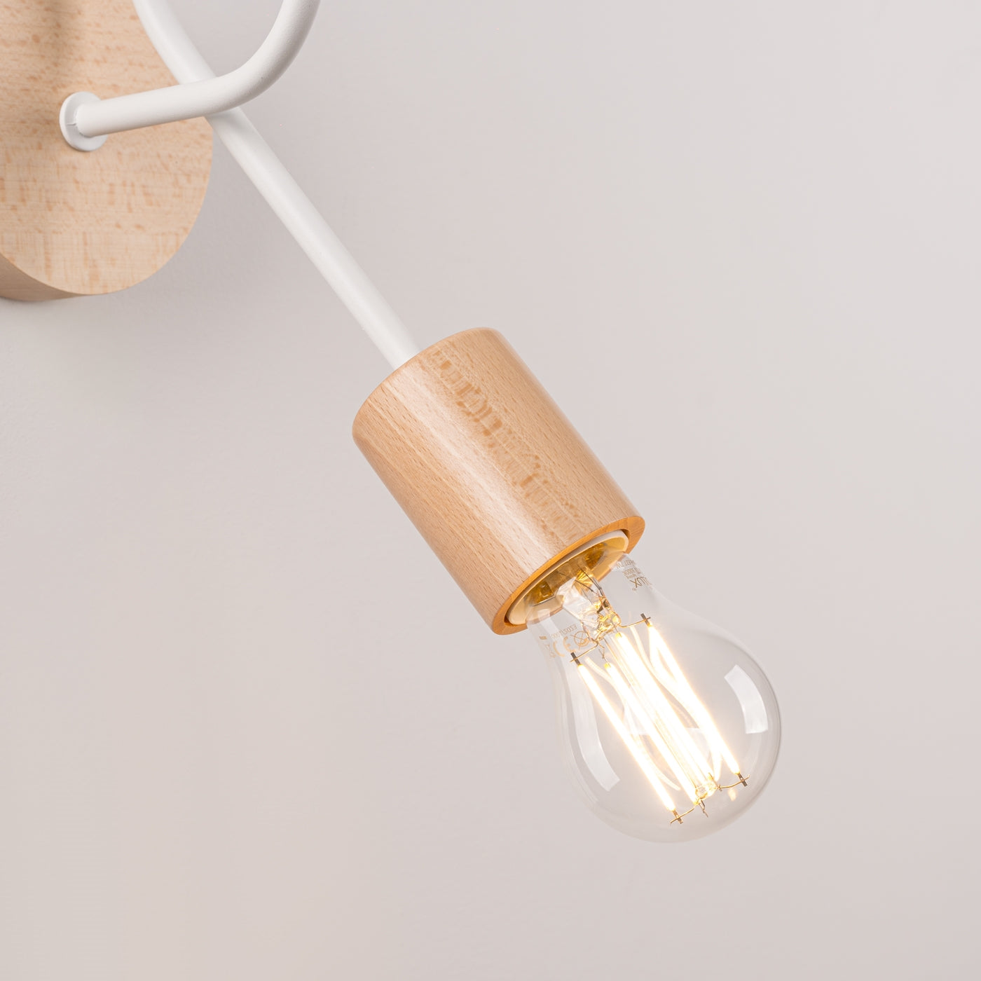 Wandlamp EMBER wit