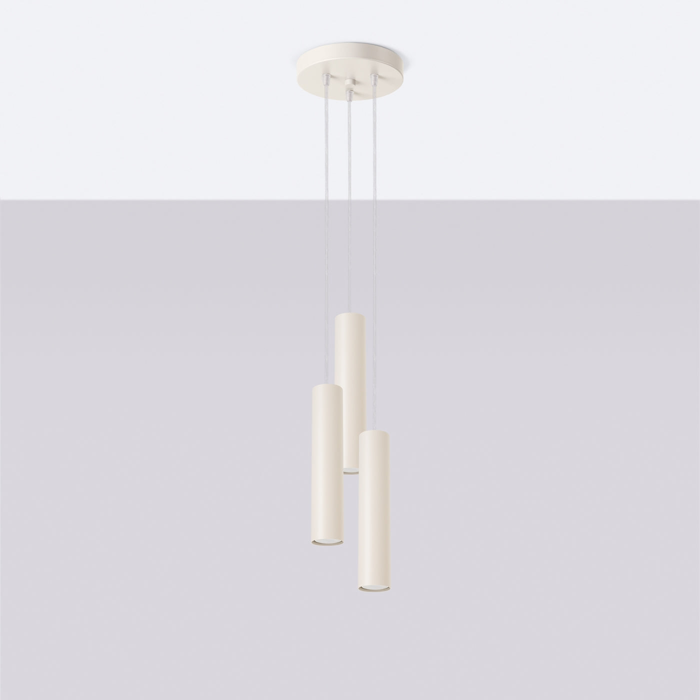 Hanglamp LAGOS 3P beige