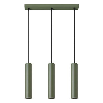 Hanglamp LAGOS 3L olijfgroen