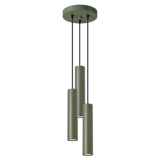 Hanglamp LAGOS 3P olijfgroen