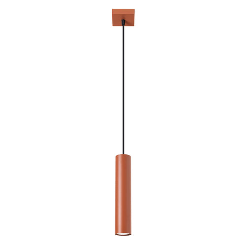 Hanglamp LAGOS 1 rood oker