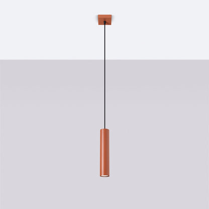 Hanglamp LAGOS 1 rood oker