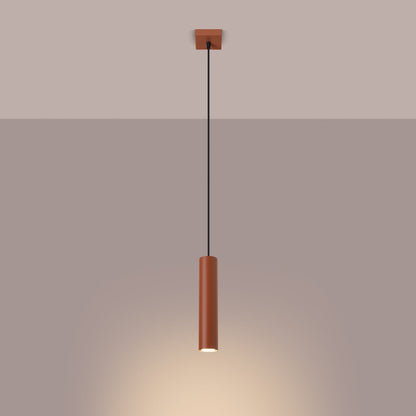 Hanglamp LAGOS 1 rood oker