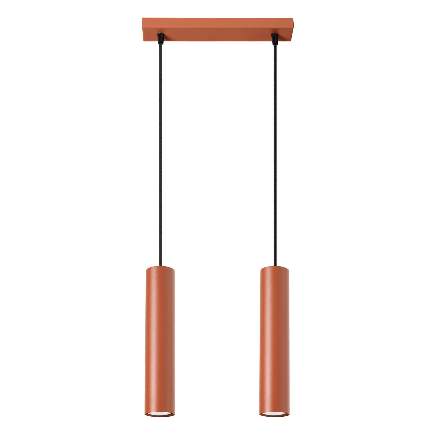 Hanglamp LAGOS 2 rood oker