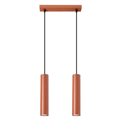 Hanglamp LAGOS 2 rood oker