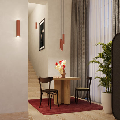 Hanglamp LAGOS 2 rood oker