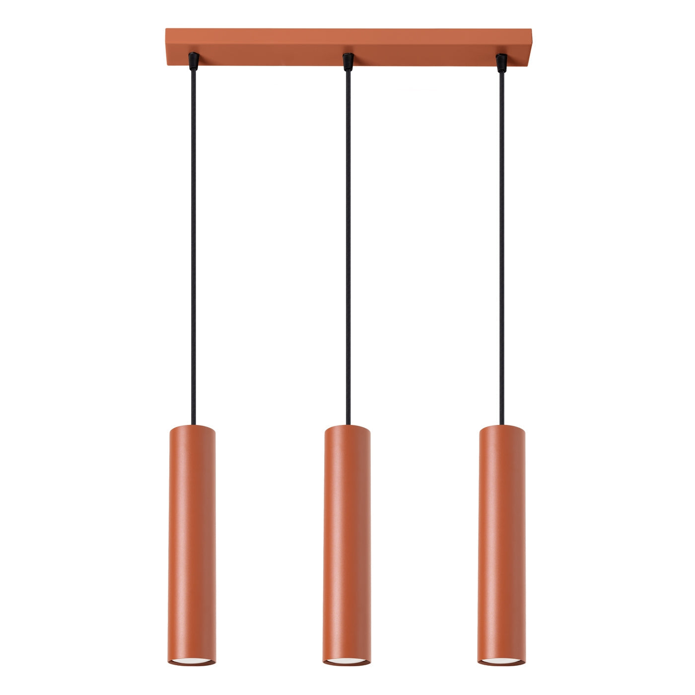 Hanglamp LAGOS 3L rood oker