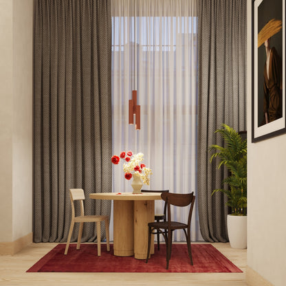 Hanglamp LAGOS 3L rood oker