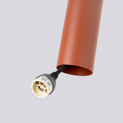 Hanglamp LAGOS 3L rood oker