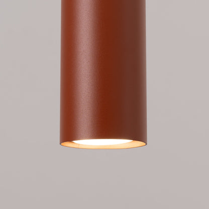 Hanglamp LAGOS 3L rood oker