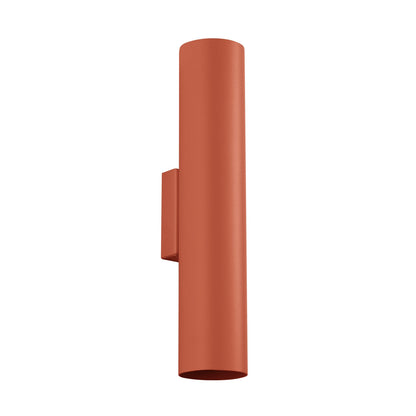 Wandlamp LAGOS 2 rood oker