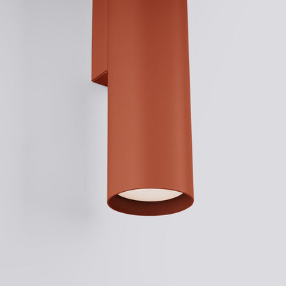Wandlamp LAGOS 2 rood oker
