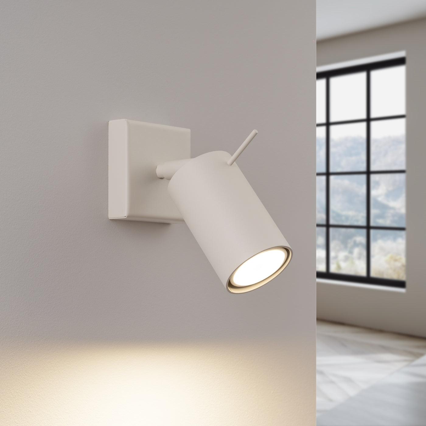 Wandlamp RING beige