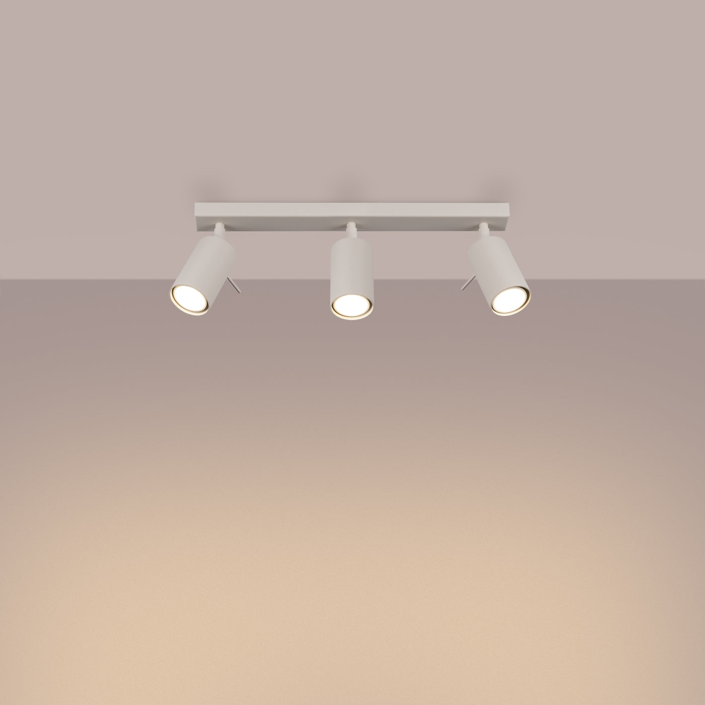 Plafondlamp RING 3L beige