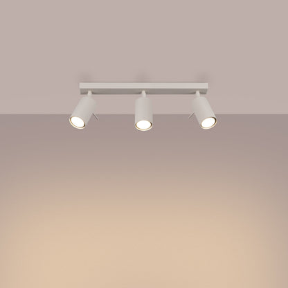 Plafondlamp RING 3L beige