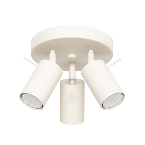 Plafondlamp RING 3P beige