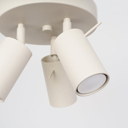 Plafondlamp RING 3P beige