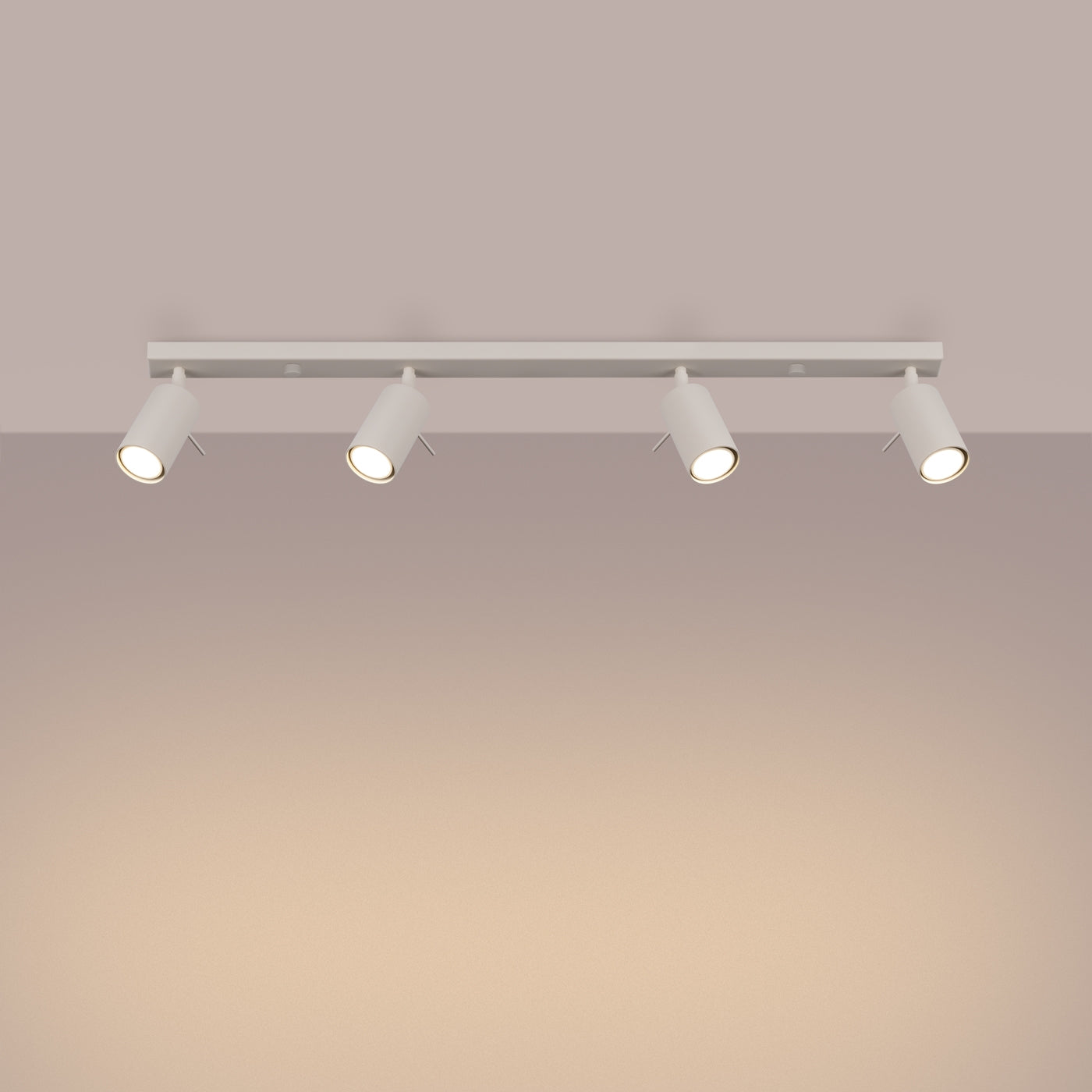 Plafondlamp RING 4L beige