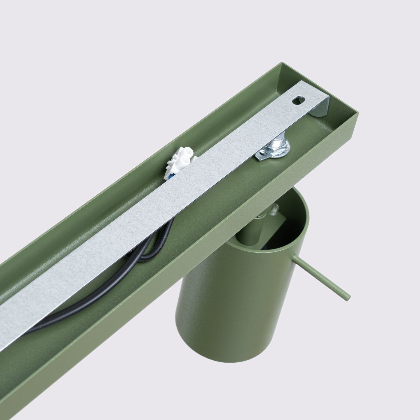 Plafondlamp RING 3L olijfgroen