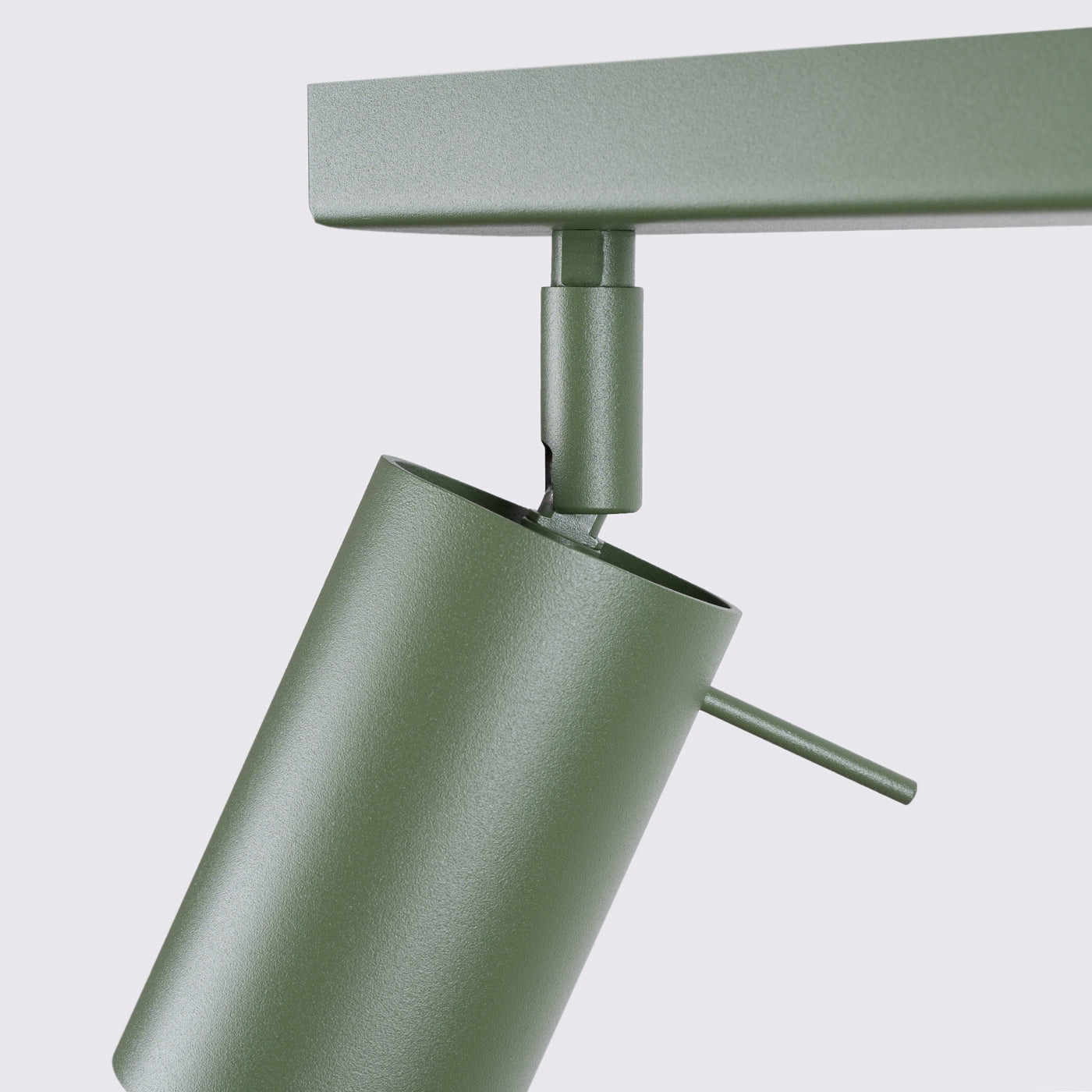 Plafondlamp RING 6L olijfgroen
